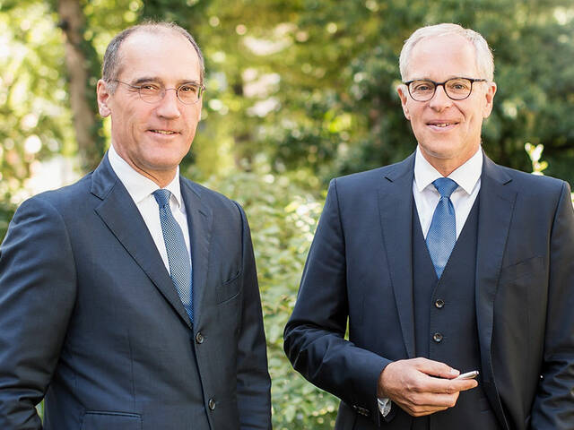 Das Notaren-Team Prof. Dr. Heribert Heckschen und Prof. Dr. Oswald van de Loo