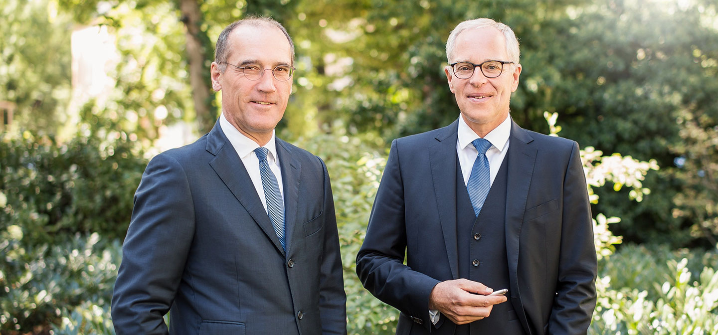 Das Notaren-Team Prof. Dr. Heribert Heckschen und Prof. Dr. Oswald van de Loo